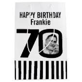 photo 70 dans les 0 sacs blancs noirs de cadeau (Devant)