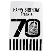 photo 70 dans les 0 sacs blancs noirs de cadeau (Dos)