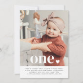 Photo à double face Invitation d'anniversaire - Co (Devant)