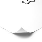 Photo Affiche de bienvenue de 50e anniversaire | R (Coin)