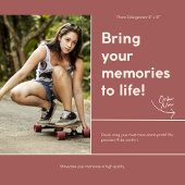 Photo agrandissement 8 po x 10 po