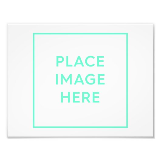 Photo agrandissement Imprimer - 11 po x 8,5 po (Devant)