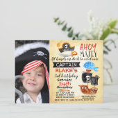Photo Ahoy Pirate Invitation Anniversaire (Debout devant)