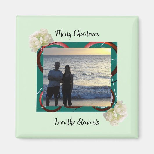 Photo Aimant Joyeux Noël (Devant)