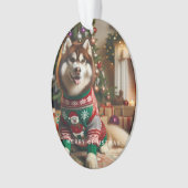 Photo Ajouter un message ornement acrylique (devant)