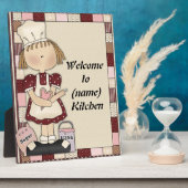 Photo Ajouter un nom Plaque de cuisine (Côté)