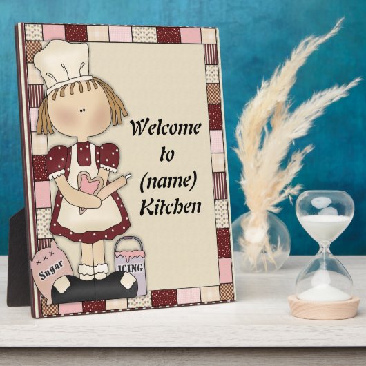 Photo Ajouter un nom Plaque de cuisine (Côté)
