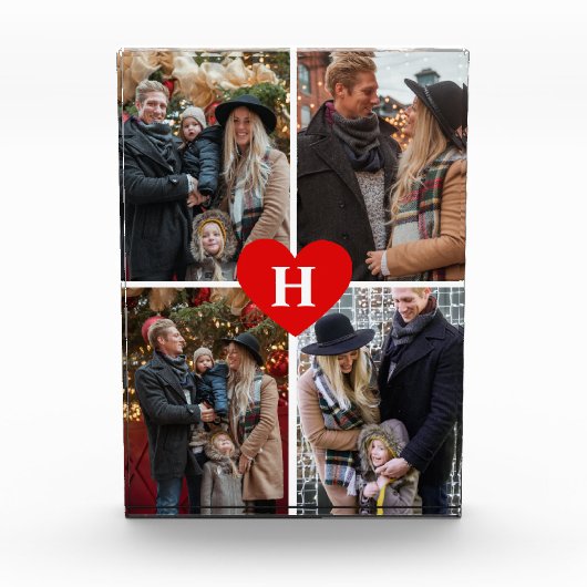 Photo Ajoutez votre propre bloc décoré d'un monogramme (Devant)