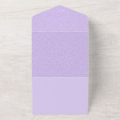 Photo All in One Wedding Invitation avec QR Code (Dehors)