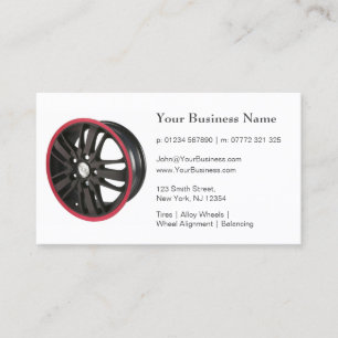 Photo Alloy Wheel Rim - Carte de visite