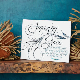 Photo Amazing Grace Plaque