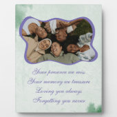 Photo Amis dans les bois Plaque de table 8x10 Eau (Devant)