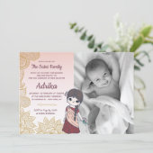 Photo Annaprashan First Rice Ceremony Invitation (Debout devant)