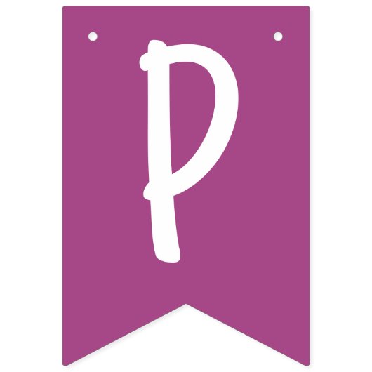 Photo Anniversaire Drapeaux de Bunting (Deuxième drapeau)