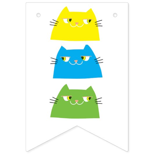 Photo Anniversaire Drapeaux de Bunting (Premier drapeau)