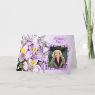 Photo Anniversaire Invitation