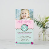 PHOTO ANNIVERSAIRE INVITATIONS :: ladybird 2P (Debout devant)