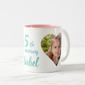 Photo Anniversaire Mug (Devant droit)