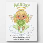 Photo Août Ancien Angel Blonde Plaque (Devant)