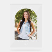 Photo Arc Moderne Elégant Graduation Party Bienven (Recto)