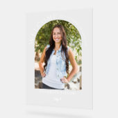 Photo Arc Moderne Elégant Graduation Party Bienven (Angle)