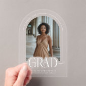 Photo Arc moderne Faire-part Grad acrylique (In situ (ordinateur de poche))