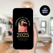 Photo Arch moderne 2025 Grad Black Faire-part