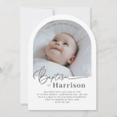 Photo Arché Baptême Invitation (Devant)