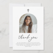 Photo Arché Première Communion Fille Merci (Devant)