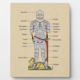 Photo Armure de plaque médiévale Circa 1430