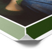 Photo Art déco vert 30e anniversaire (Coin)