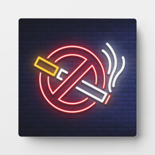 PHOTO AUCUNE PLAQUE FUMEURS (Devant)