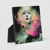 Photo Aurora par Clive Henry Tabletop Plaque avec Easel (Recto)