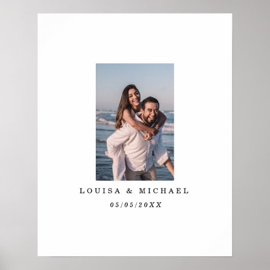 Photo Autre Mariage Poster du livre d'hôtes (Devant)