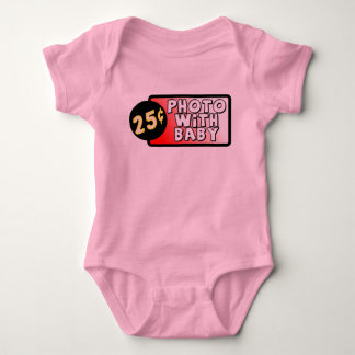Photo avec bébé drôle de body humour pour nourriss