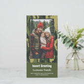 Photo avec Camouflage Imprimer Carte de vacances m (Debout devant)