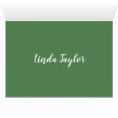 Photo Avec Nom, Joyeux, Carte De Noël (Intérieur Horizontal (Bas))