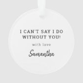 Photo avec tache tendance | Seras-tu ma demoiselle (dos)