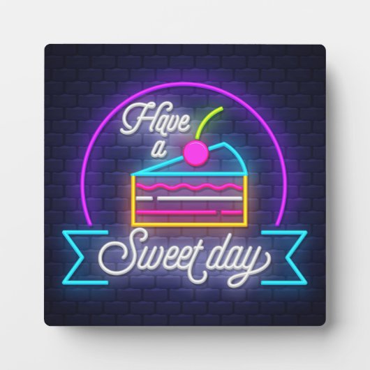 Photo Ayez une plaque de jour sucrée (Devant)