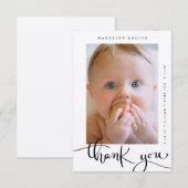 PHOTO BABY FAIRE-PART (Devant / Derrière)