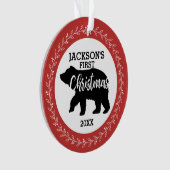 Photo Baby First Christmas (devant)