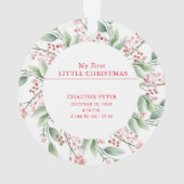 Photo Baby First Christmas (dos)