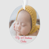 Photo Baby First Christmas (devant)