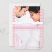 Photo Baby Girl Shower Invitations (Devant)