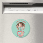 Photo BABY'S First Christmas Personalize Magneet (Insitu (Vaatwasser))