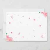 Photo Ballerina invitation anniversaire Ballet par (Dos)