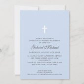 PHOTO BAPTISM INVITATION :: beau type 5 (Dos)
