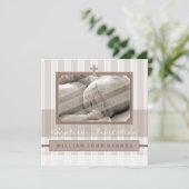 PHOTO BAPTISM INVITATIONS :: chic 1SQ (Debout devant)