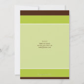 PHOTO BAPTISM INVITATIONS :: doucement repéré 4P (Dos)