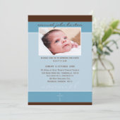 PHOTO BAPTISM INVITATIONS :: doucement repéré 5P (Debout devant)